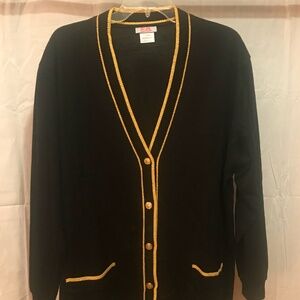 Gold & Black Cardigan